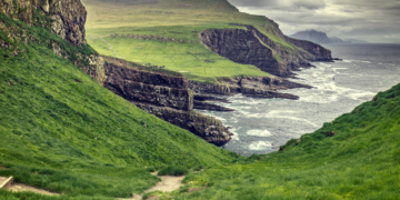 Wyspy Owcze - krajobraz